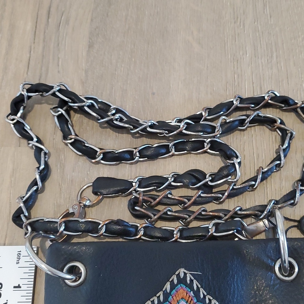PG Leather Crossbody Purse - Picture 3 of 6